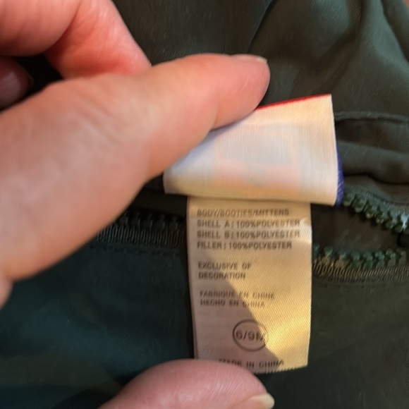 NFL Green Bay Packers fleece lined onesie snowsuit reversible 6-9 months - Picture 3 of 9